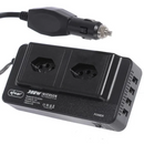 Inversor Veicular de Tensão 12V→110V/220V + 4 Portas USB
