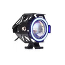 Mini Par de Farol Auxiliar de Milha LED U7/U5 Alta Potência para Moto