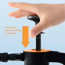 Pulverizador de Espuma Manual 2L- Pulverizador de Espuma Doméstico C/3 bicos p/lavagem de carro, limpeza
