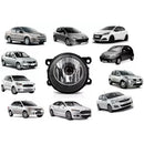 Farol de Milha Universal com Lente de Vidro e Lâmpadas de Brinde