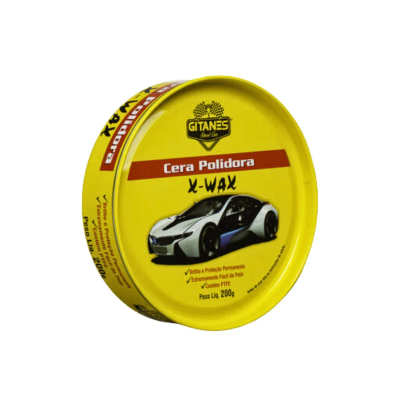 KIT LIMPEZA CARRO MOTO SHAMPOO PRETINHO SILICONE PARABRISA  CERA GITANES