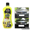 KIT LIMPEZA CARRO MOTO SHAMPOO PRETINHO SILICONE PARABRISA  CERA GITANES